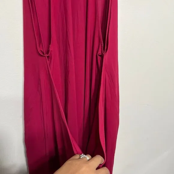 Lululemon Ruby Red Rejuvenate Racerback Dress 6 Women - Picture 7 of 10